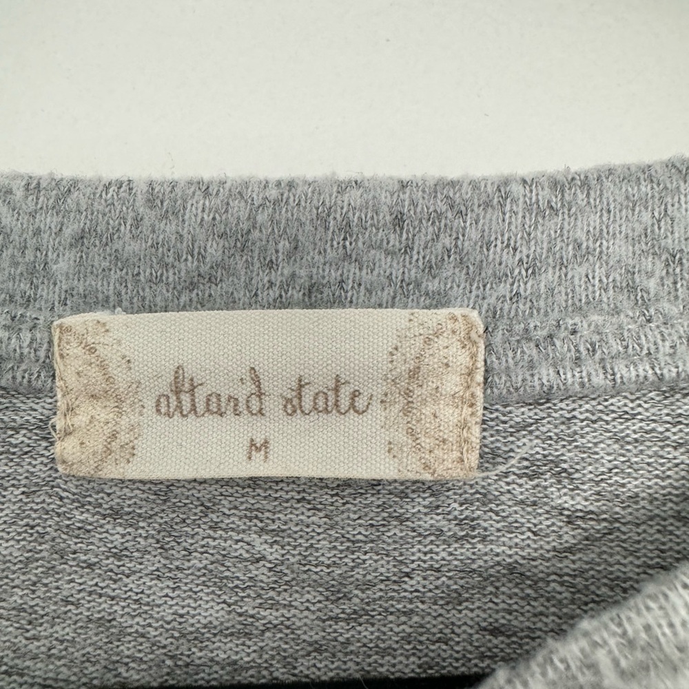 Altar’d state grey fleece T-shirt with pocket size medium - Picture 9 of 9